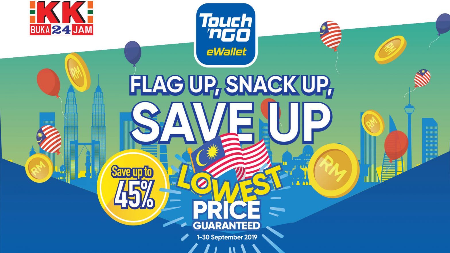 KK SUPER MART – Flag Up, Snack Up, Save Up Campaign